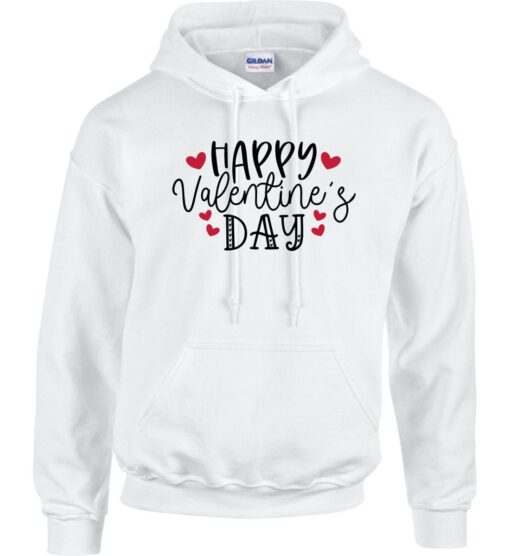 White Hoodie (Happy Valentine's Day)