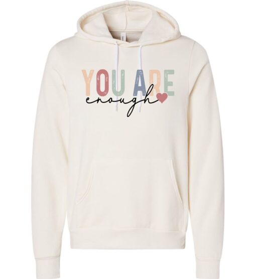 Natural Hoodie (Faith & Encouragement Design A)