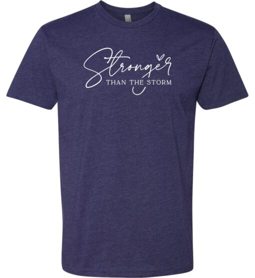 Storm Short Sleeve T-Shirt (Faith & Encouragement Design I)