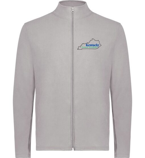 Athletic Gray Full-Zip Jacket (KYVA Design E)