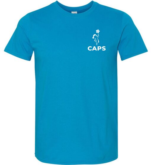 Sapphire Short Sleeve Softstyle® T-Shirt (CAPS Design A)