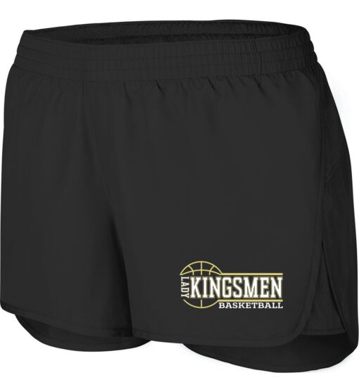 Black Shorts (Lady Kingsmen Basketball Design D)