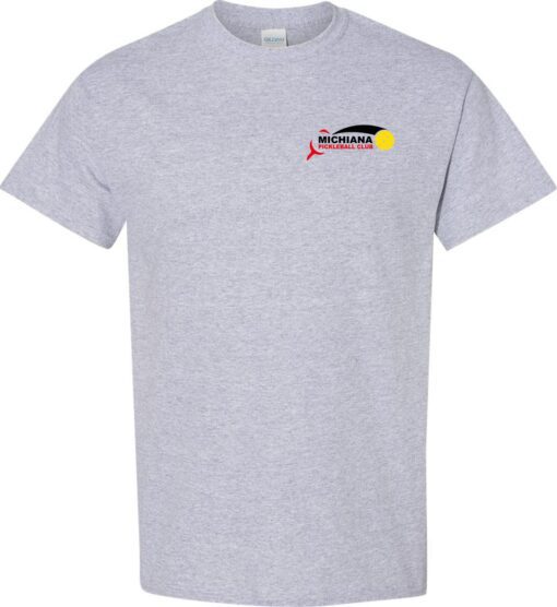 Sport Gray Short Sleeve T-Shirt (Michiana Pickleball)