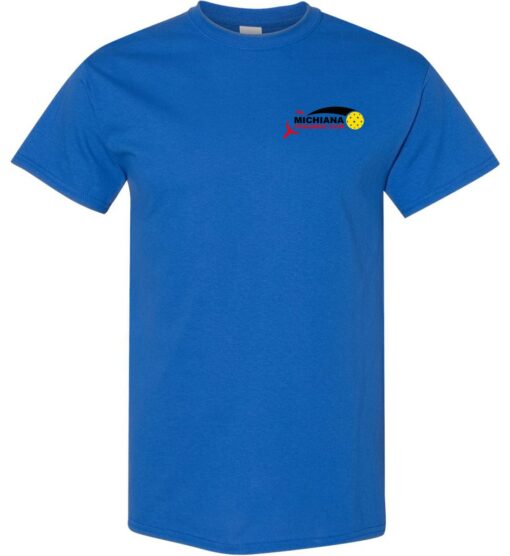 Royal Blue Short Sleeve T-Shirt (Michiana Pickleball)