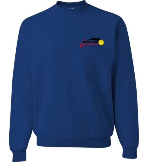 Royal Blue Crewneck Sweatshirt (Michiana Pickleball) (Copy)