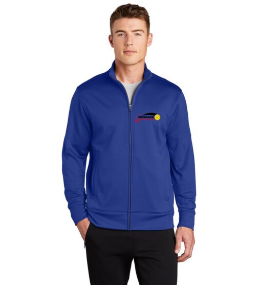 Royal Blue Full-Zip Jacket (Michiana Pickleball)