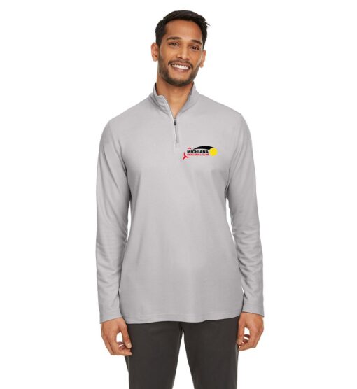 Men's Platinum Pique 1/4-Zip (Michiana Pickleball)