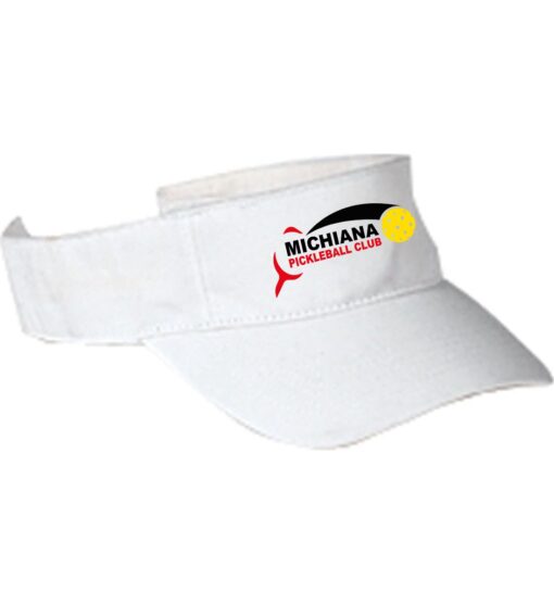 White Visor (Michiana Pickleball)