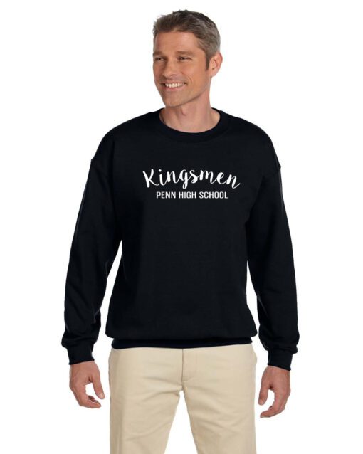 Black Crewneck Sweatshirt (Kingsmen Penn High School)