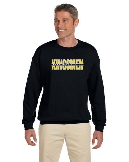 Black Crewneck Sweatshirt (Penn High School Kingsmen)