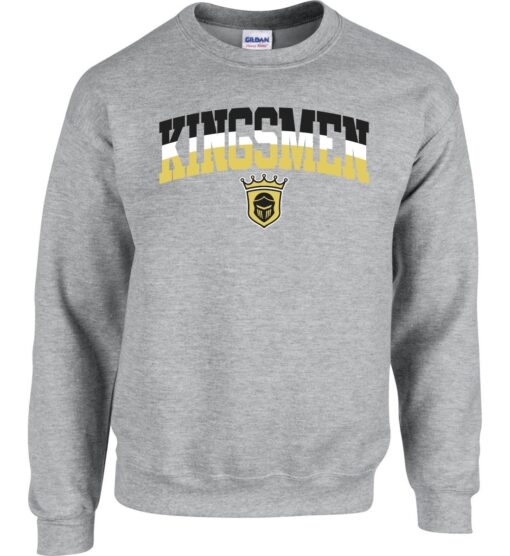 Sport Gray Crewneck Sweatshirt (Kingsmen Design 'A')