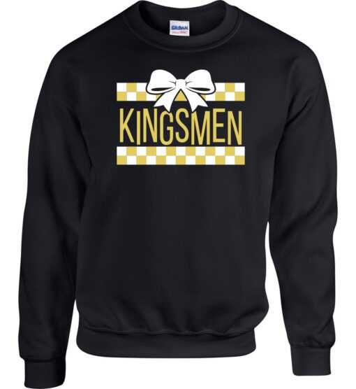 Black Crewneck Sweatshirt (Kingsmen Design 'F')